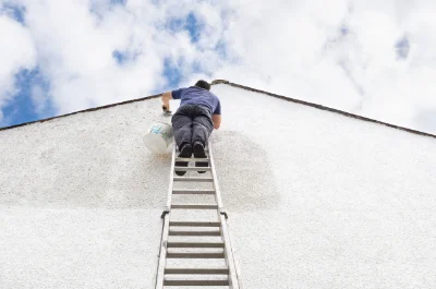 Peinture extérieure à Gréolières — façades et ravalement